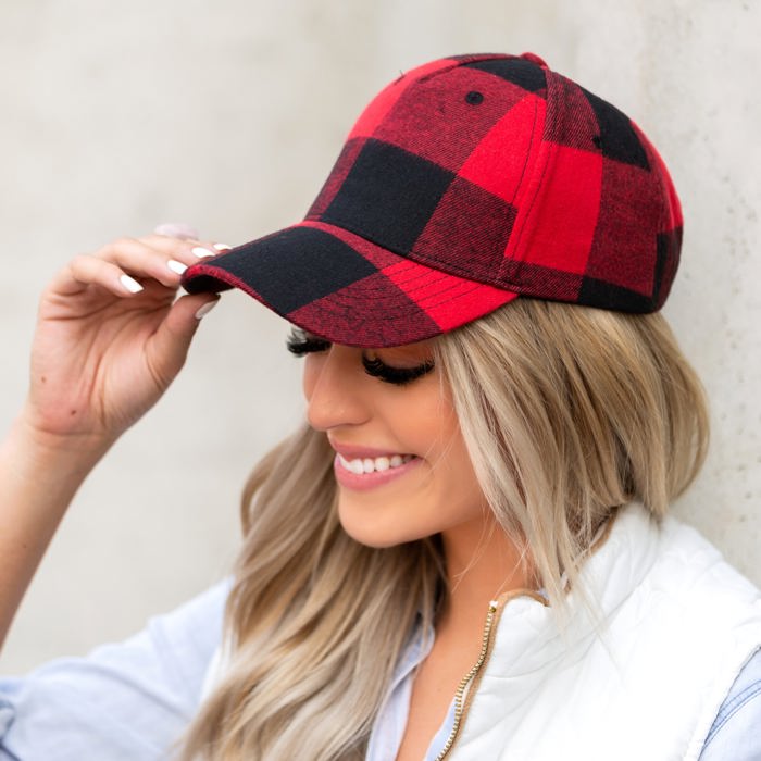 Fall Plaid Ball Caps | AILI'S CORNER