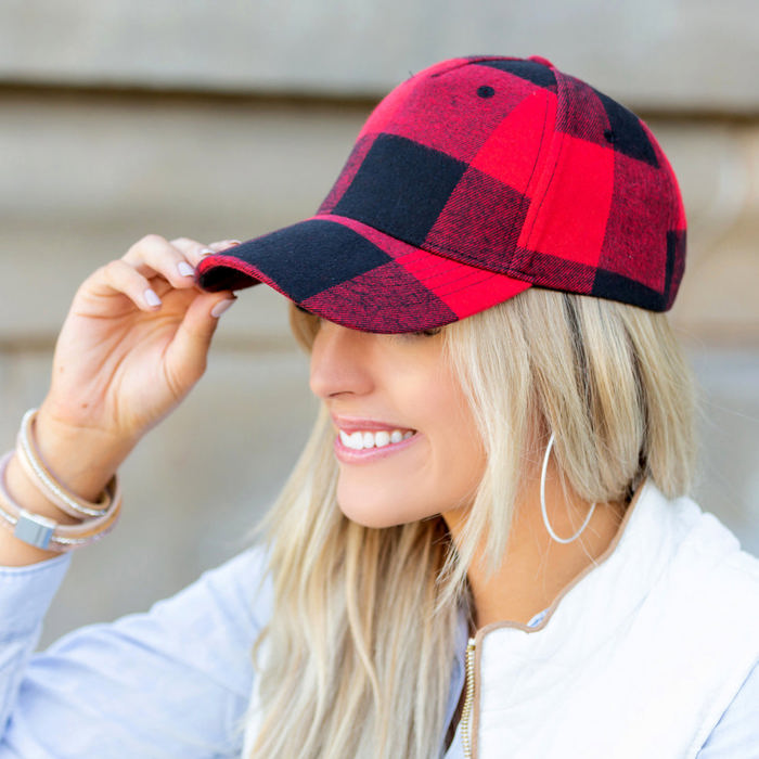 Fall Plaid Ball Caps | AILI'S CORNER