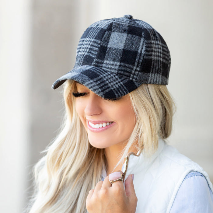 Fall Plaid Ball Caps | AILI'S CORNER