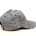 Gray Fall Plaid Ball Caps | AILI'S CORNER