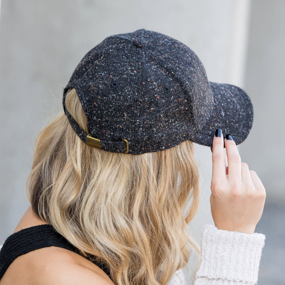 Autumn Tweed Ball Caps | AILI'S CORNER