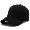 Black Micro Corduroy Boyfriend Ball Cap | AILI'S CORNER