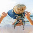  Scarf Accent Visor | AILI'S CORNER