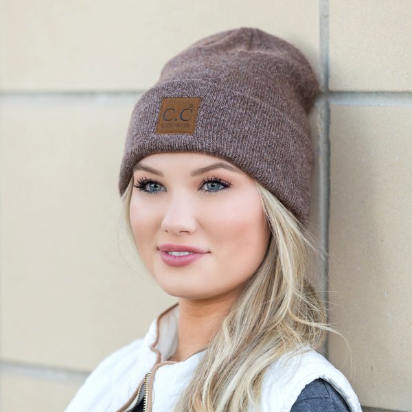 C.C® Heathered Boyfriend Beanie | AILI'S CORNER