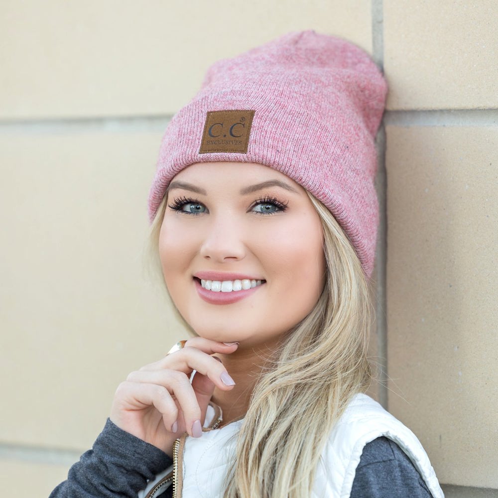 C.C® Heathered Boyfriend Beanie | AILI'S CORNER