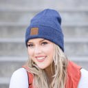  C.C® Heathered Boyfriend Beanie | AILI'S CORNER