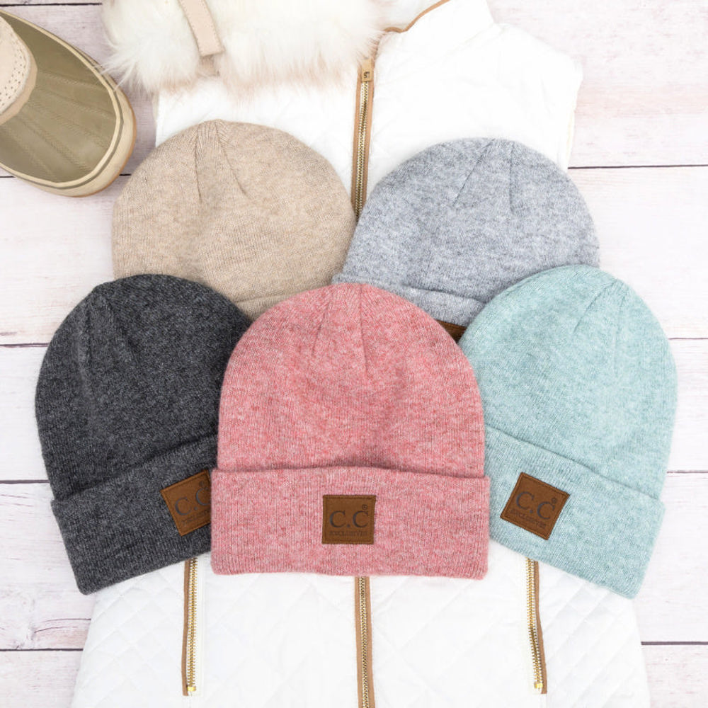 C.C® Heathered Boyfriend Beanie | AILI'S CORNER