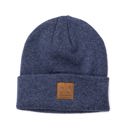 Heather Navy C.C® Heathered Boyfriend Beanie | AILI'S CORNER