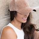  Velour Boyfriend Ball Cap | AILI'S CORNER