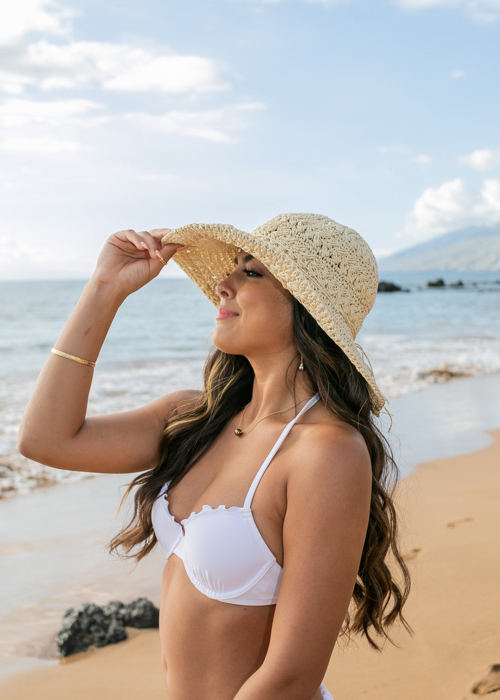 Woven Straw Sunhat | AILI'S CORNER