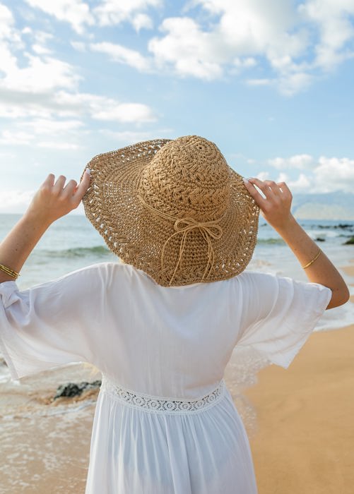 Woven Straw Sunhat | AILI'S CORNER