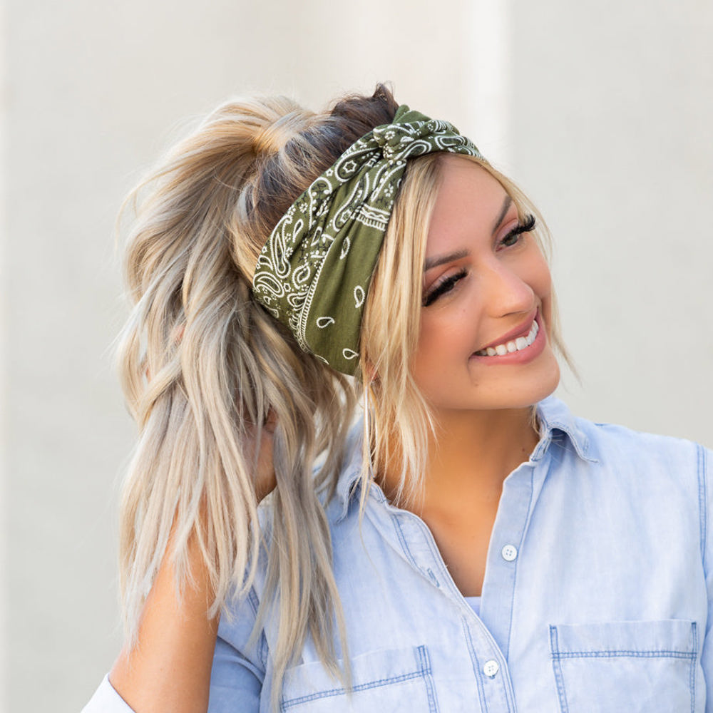 Bandana Twist Headwraps | AILI'S CORNER