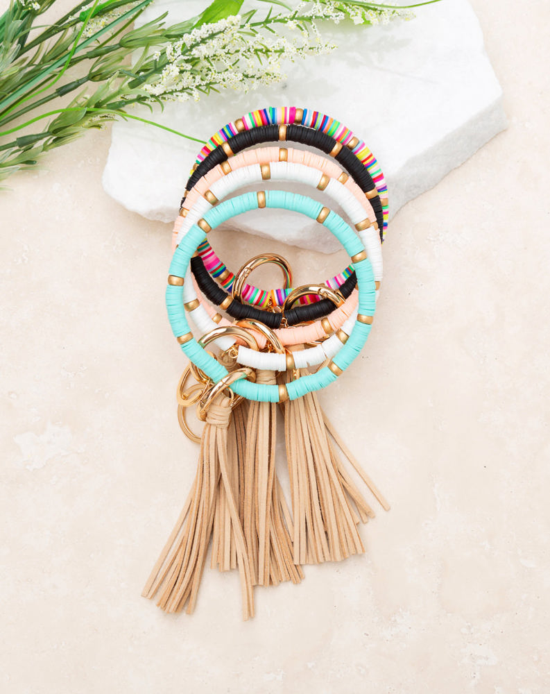 Boho Key Ring Bracelet | AILI'S CORNER