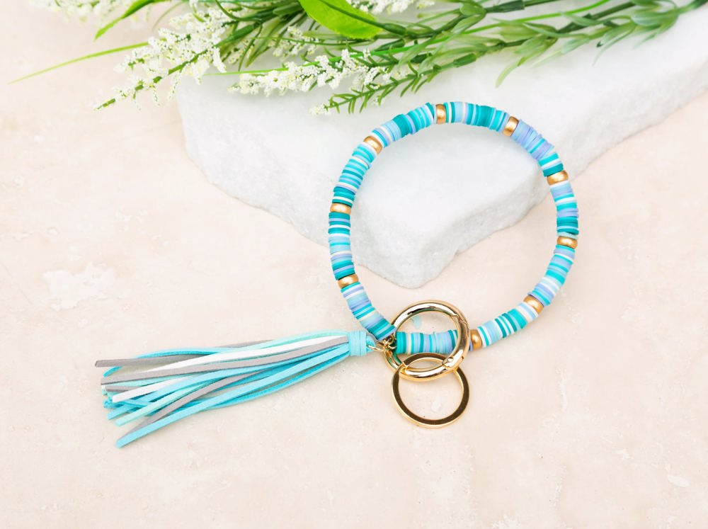 Boho Key Ring Bracelet | AILI'S CORNER