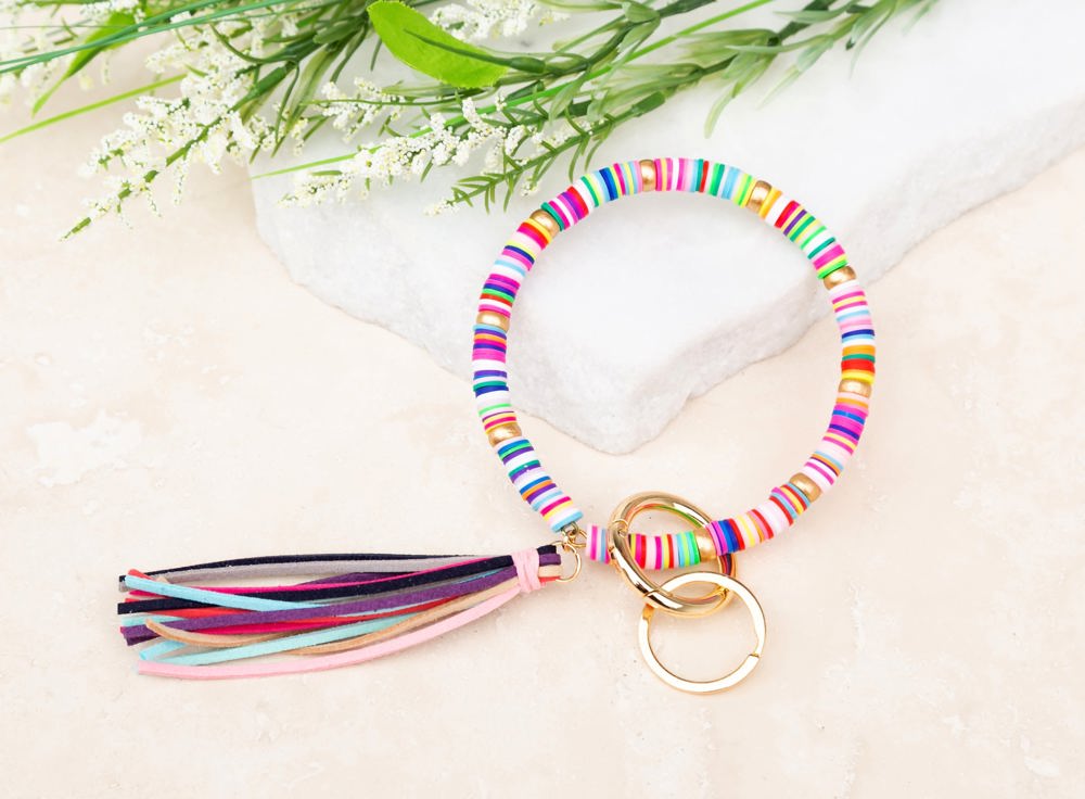 Boho Key Ring Bracelet | AILI'S CORNER