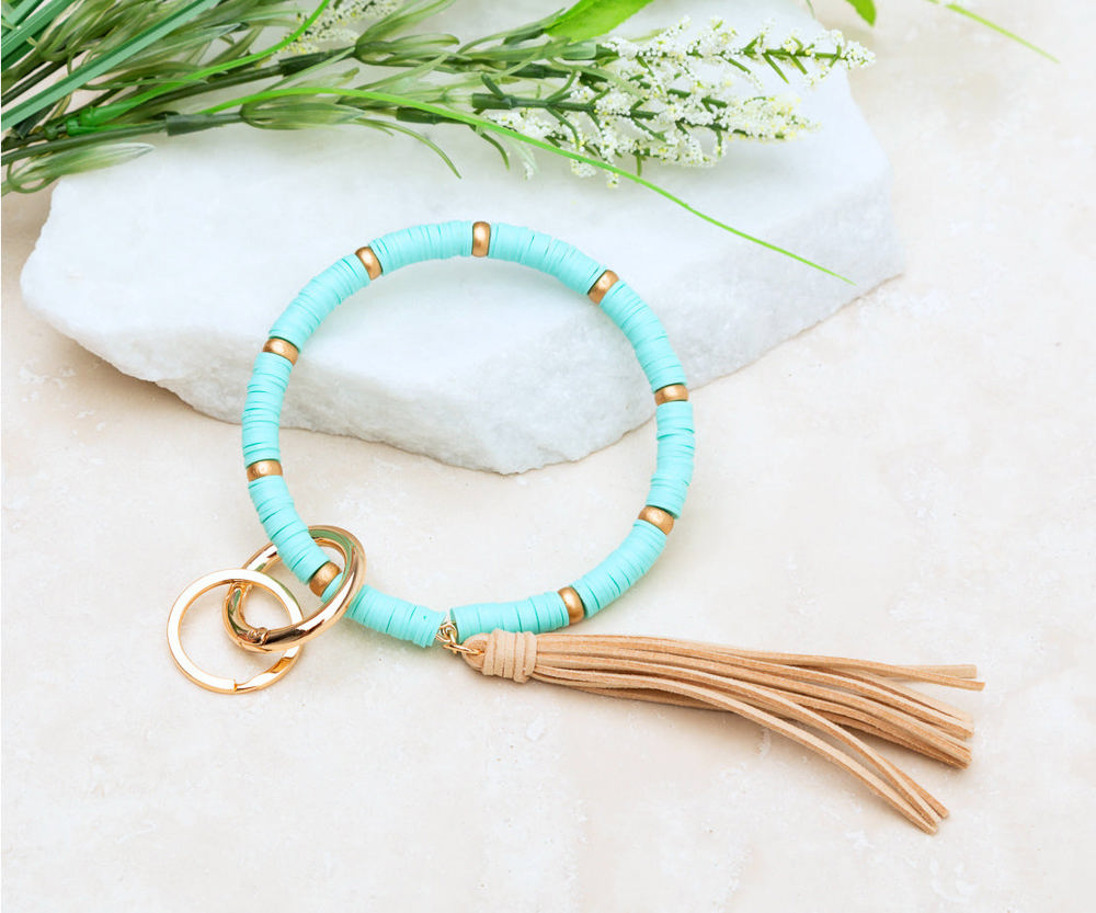 Boho Key Ring Bracelet | AILI'S CORNER