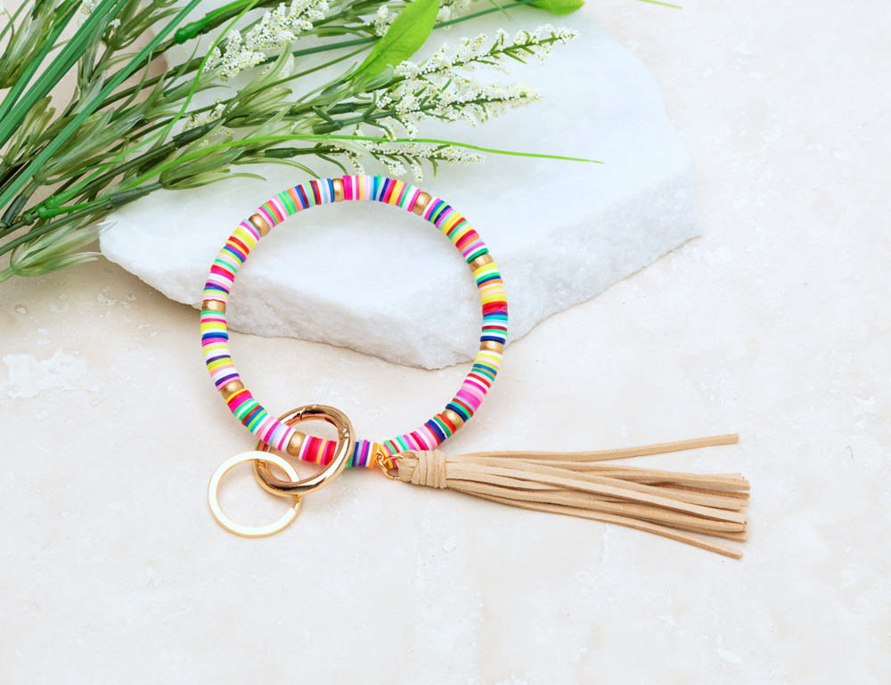 Boho Key Ring Bracelet | AILI'S CORNER