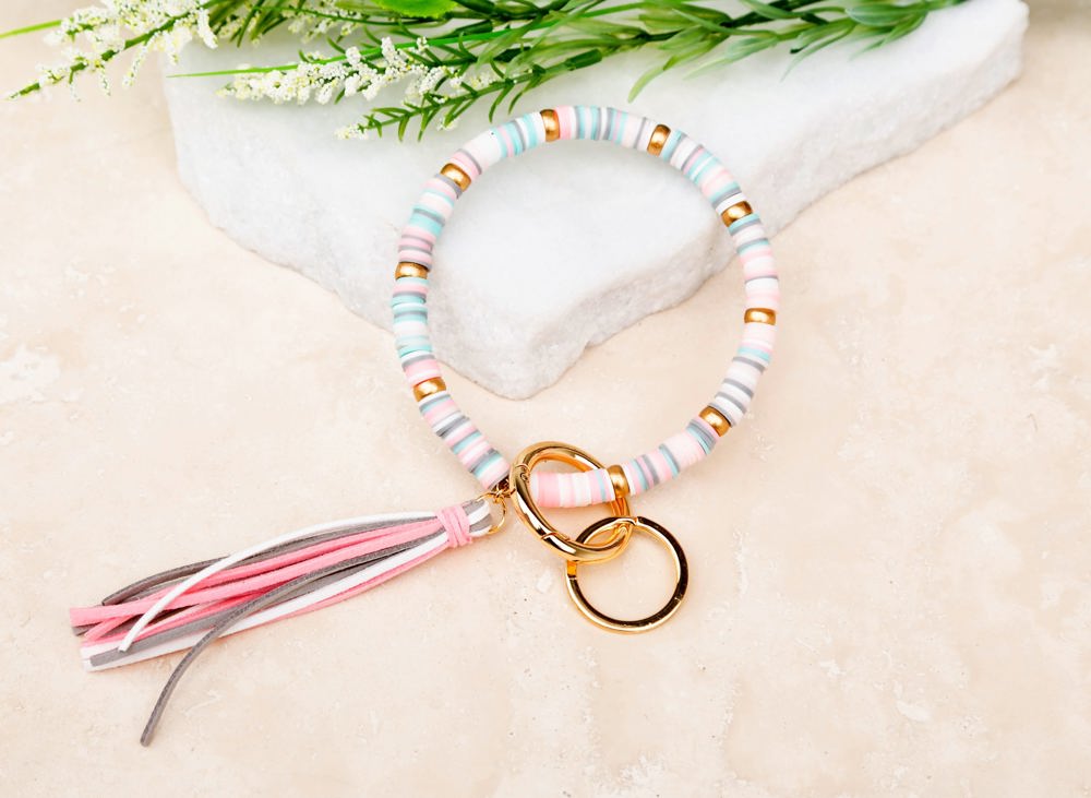 Boho Key Ring Bracelet | AILI'S CORNER