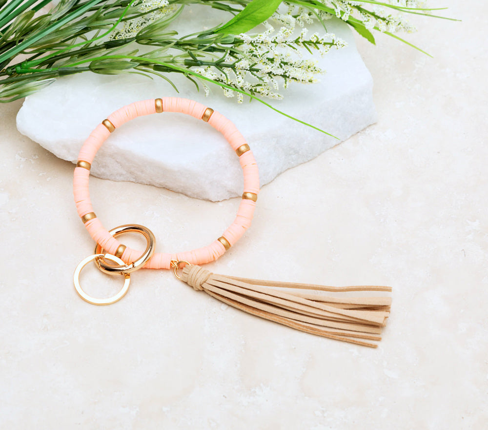 Boho Key Ring Bracelet | AILI'S CORNER