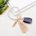  Boho Stone Key Ring Bracelet | AILI'S CORNER