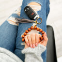  Wooden Key Ring Bracelet | AILI'S CORNER