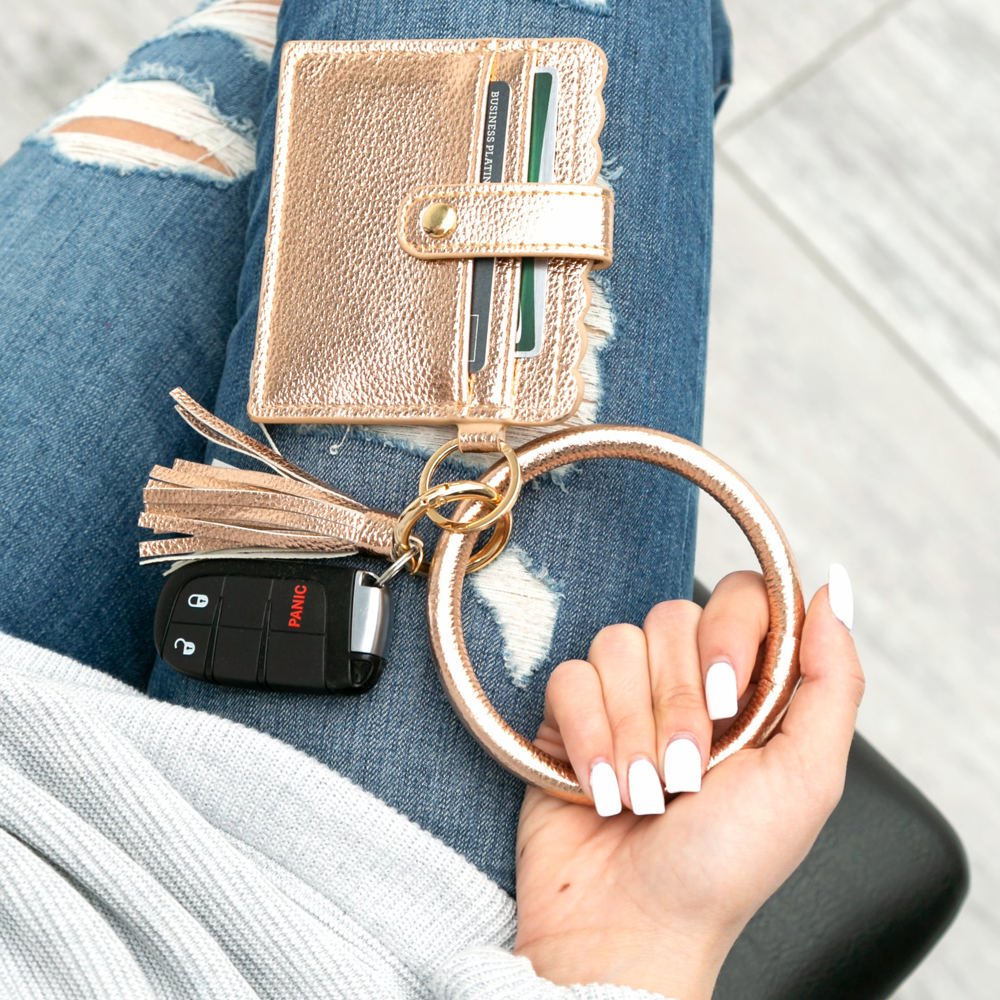 Key Ring ID Wallet Bracelet | AILI'S CORNER