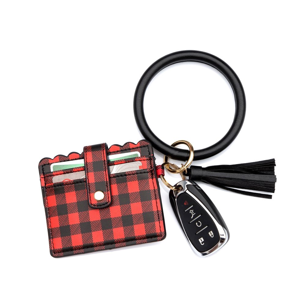 Buffalo Key Ring ID Wallet Bracelet | AILI'S CORNER