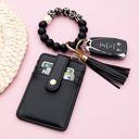 Leopard Silicone Key Ring Wallet Bracelet | AILI'S CORNER