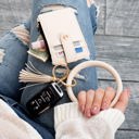  Key Ring ID Wallet Zip Bracelet | AILI'S CORNER