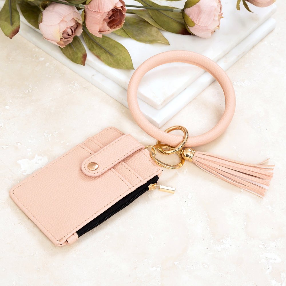 Key Ring ID Wallet Zip Bracelet | AILI'S CORNER