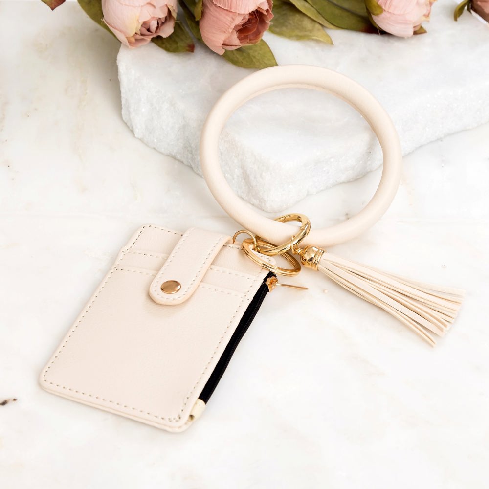 Key Ring ID Wallet Zip Bracelet | AILI'S CORNER