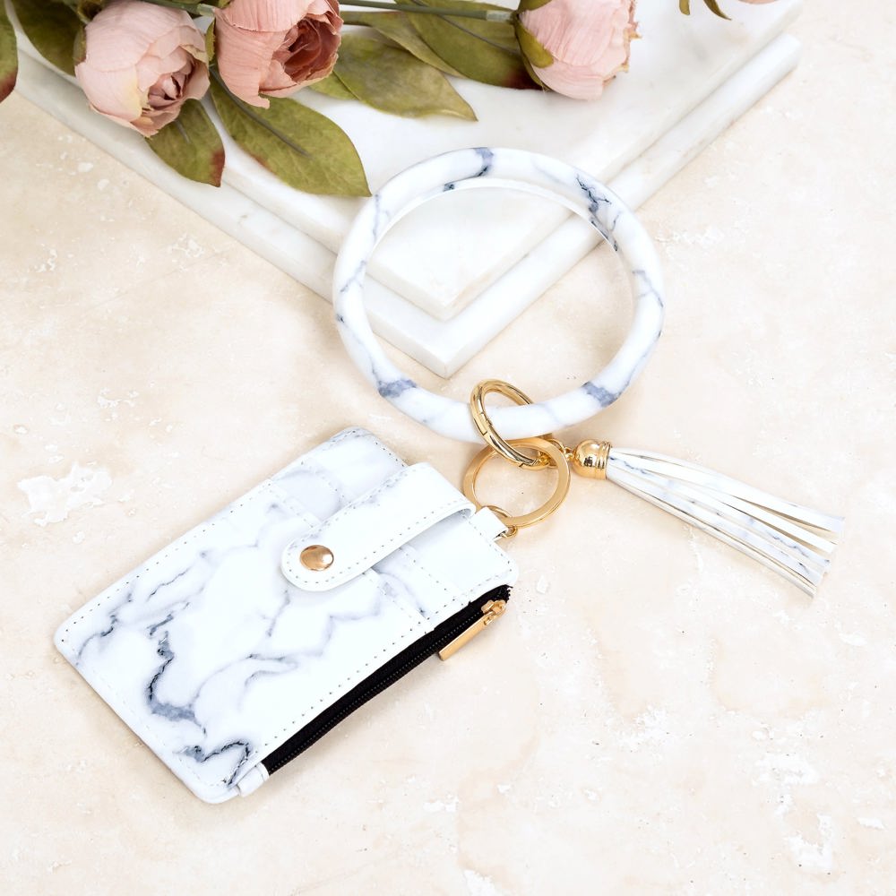 Key Ring ID Wallet Zip Bracelet | AILI'S CORNER