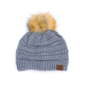  C.C® Fur Pom Beanie