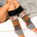  Nordic Snowflake Leg Warmers | AILI'S CORNER