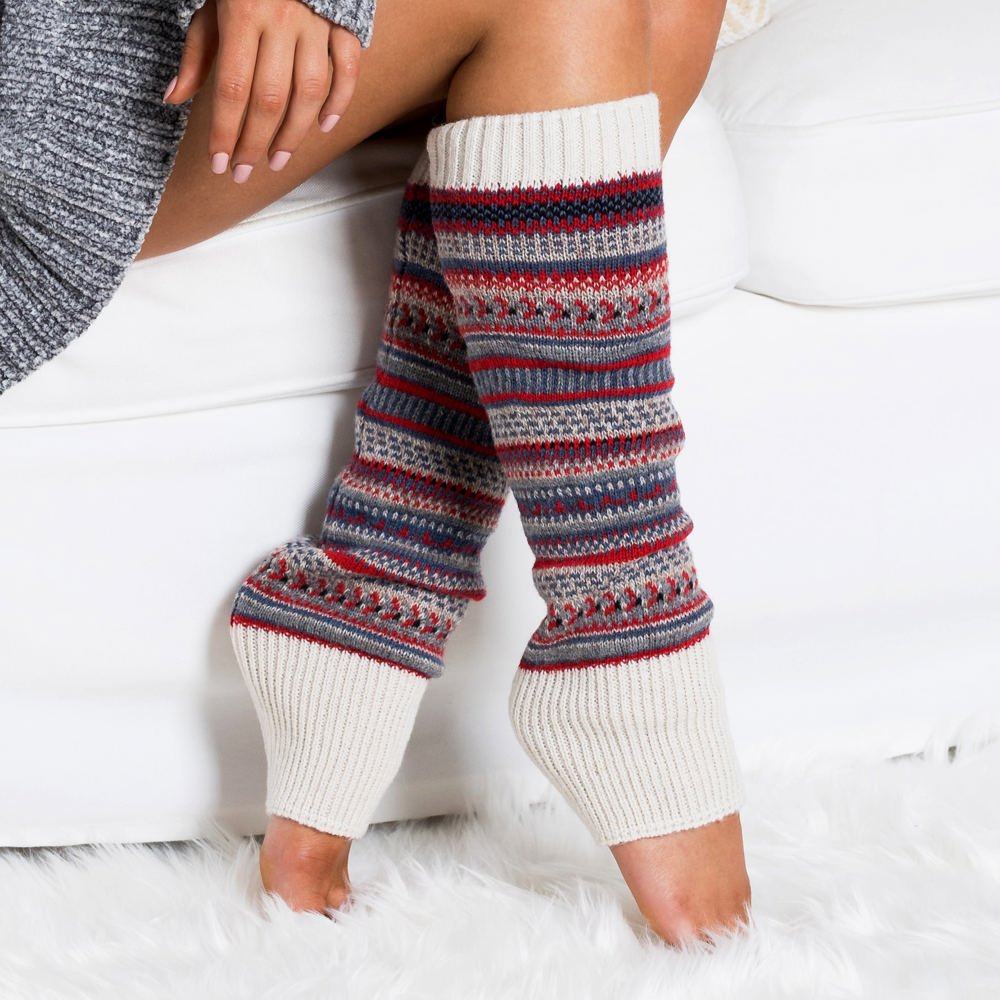 Fairisle Leg Warmers | AILI'S CORNER