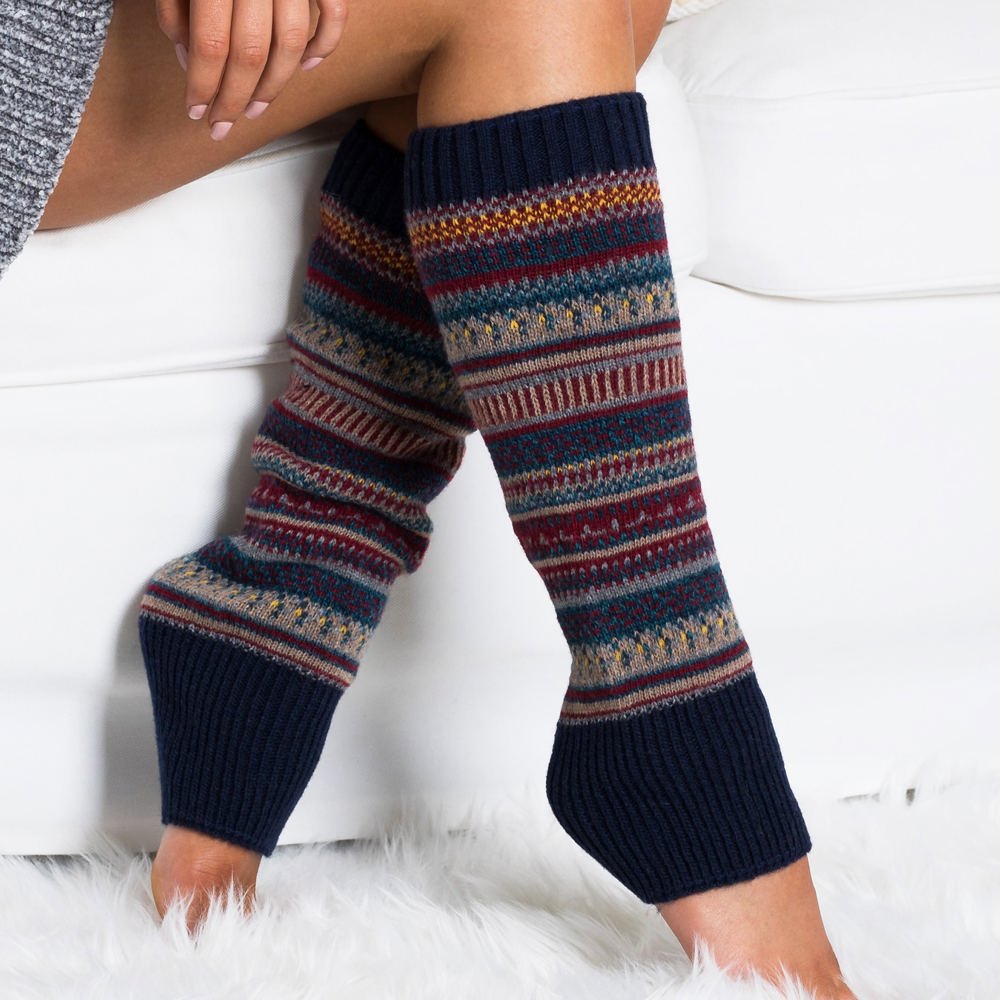 Fairisle Leg Warmers | AILI'S CORNER