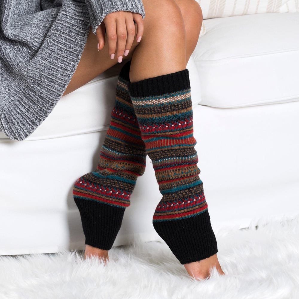 Fairisle Leg Warmers | AILI'S CORNER