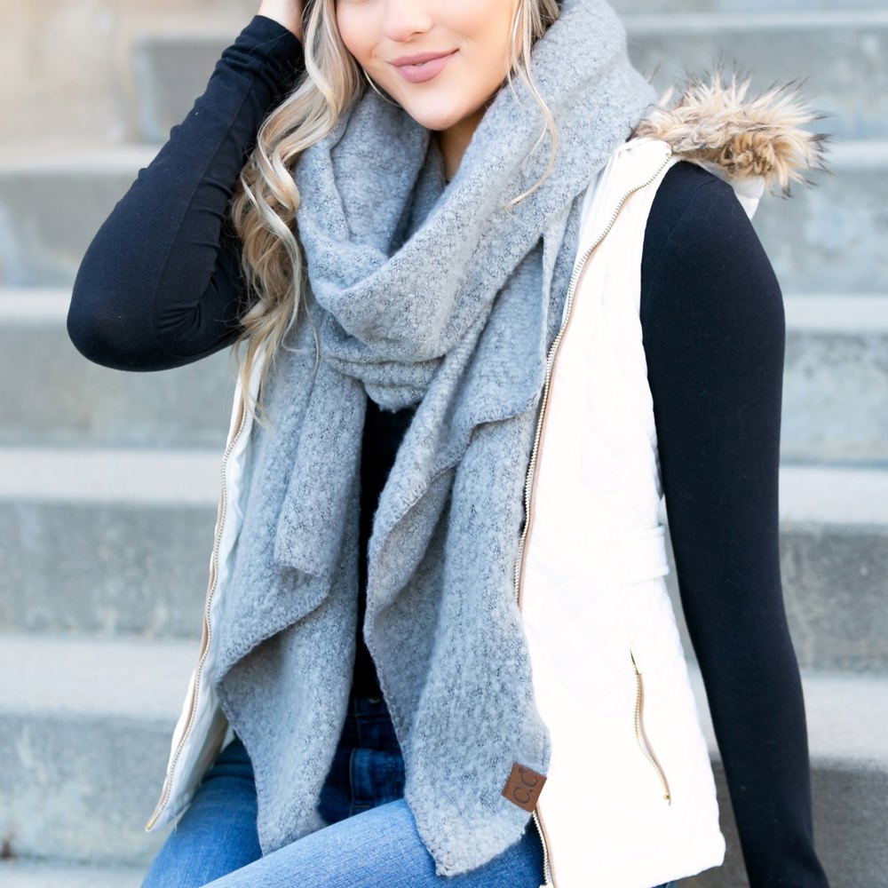 C.C® Draped Scarves | AILI'S CORNER