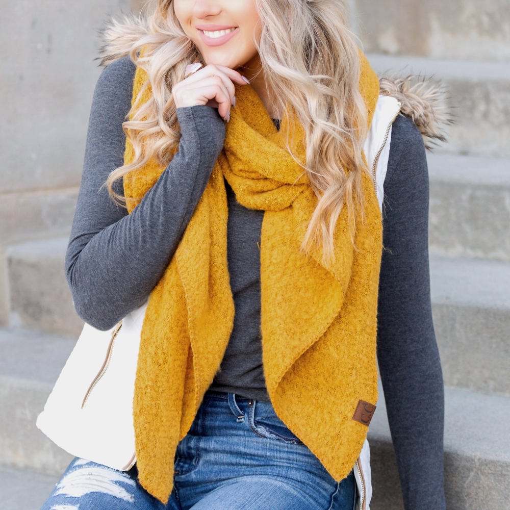 C.C® Draped Scarves | AILI'S CORNER