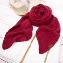 Burgundy C.C® Draped Scarves | AILI'S CORNER