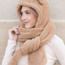  Teddy Bear Hooded Scarf | AILI'S CORNER