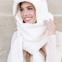  Teddy Bear Hooded Scarf | AILI'S CORNER