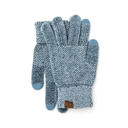 Steel Blue C.C® Chenille Touch Gloves | AILI'S CORNER