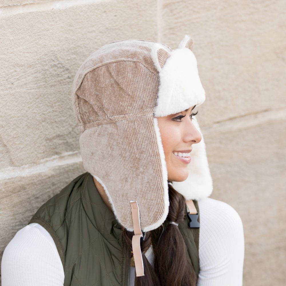 Kitten Ear Trapper Hat | AILI'S CORNER