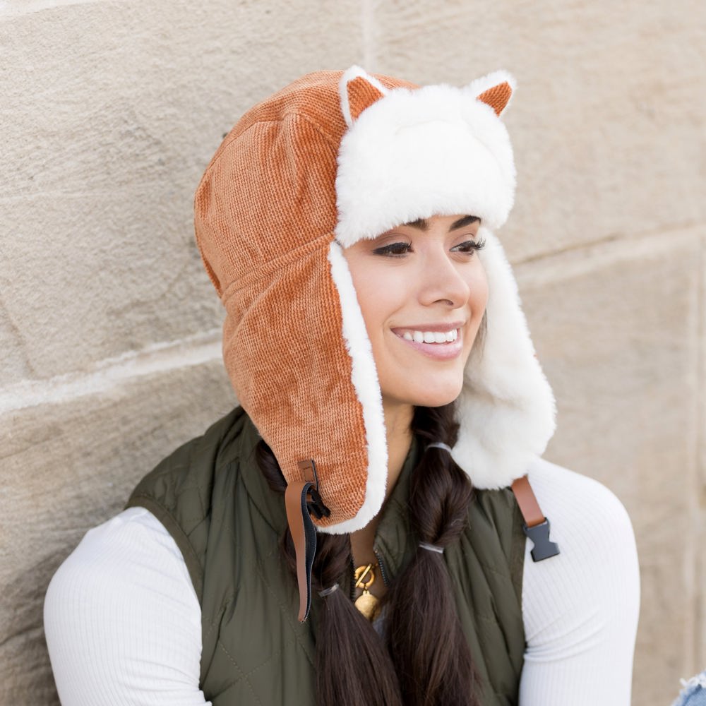 Kitten Ear Trapper Hat | AILI'S CORNER