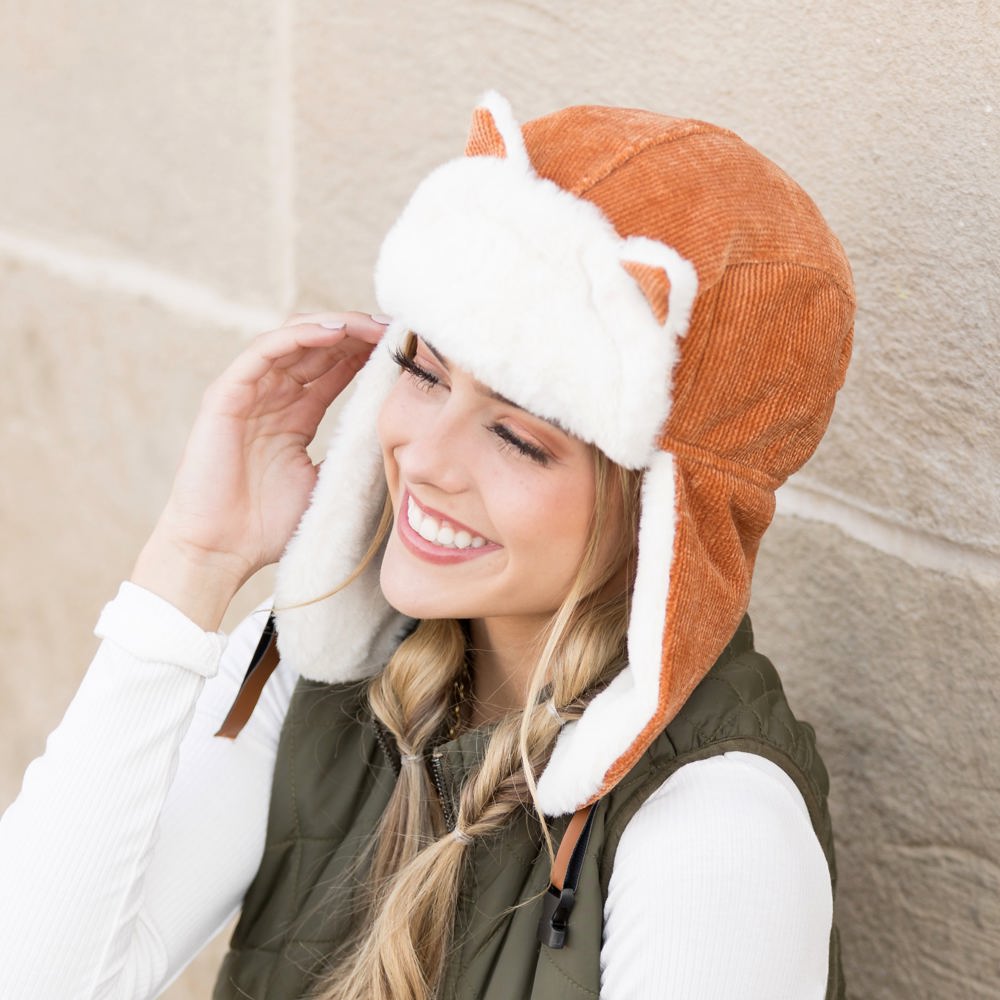 Kitten Ear Trapper Hat | AILI'S CORNER