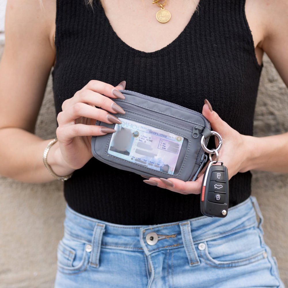 Journey Clippable ID Wallet Pouch | AILI'S CORNER