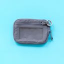 Gray Journey Clippable ID Wallet Pouch | AILI'S CORNER