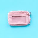 Mauve Journey Clippable ID Wallet Pouch | AILI'S CORNER