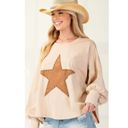 Large Brown Star Top